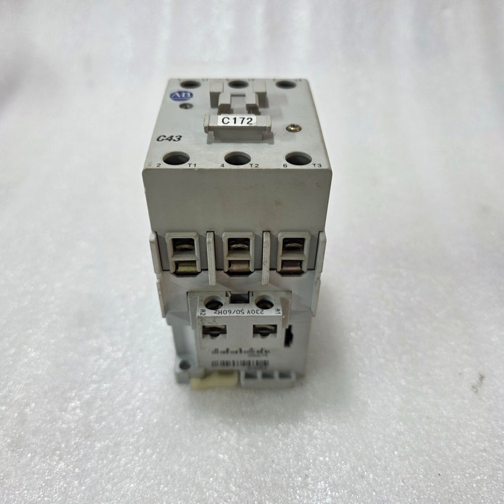 ALLEN BRADLEY 100-C43*00 IEC CONTACTOR 43A 3 POLE MOTOR STARTER 230V COIL
