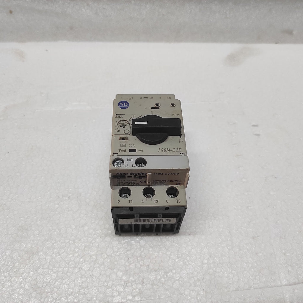 ALLEN BRADLEY 140M-C2E-B25 CIRCUIT BREAKER MOTOR PROTECTION