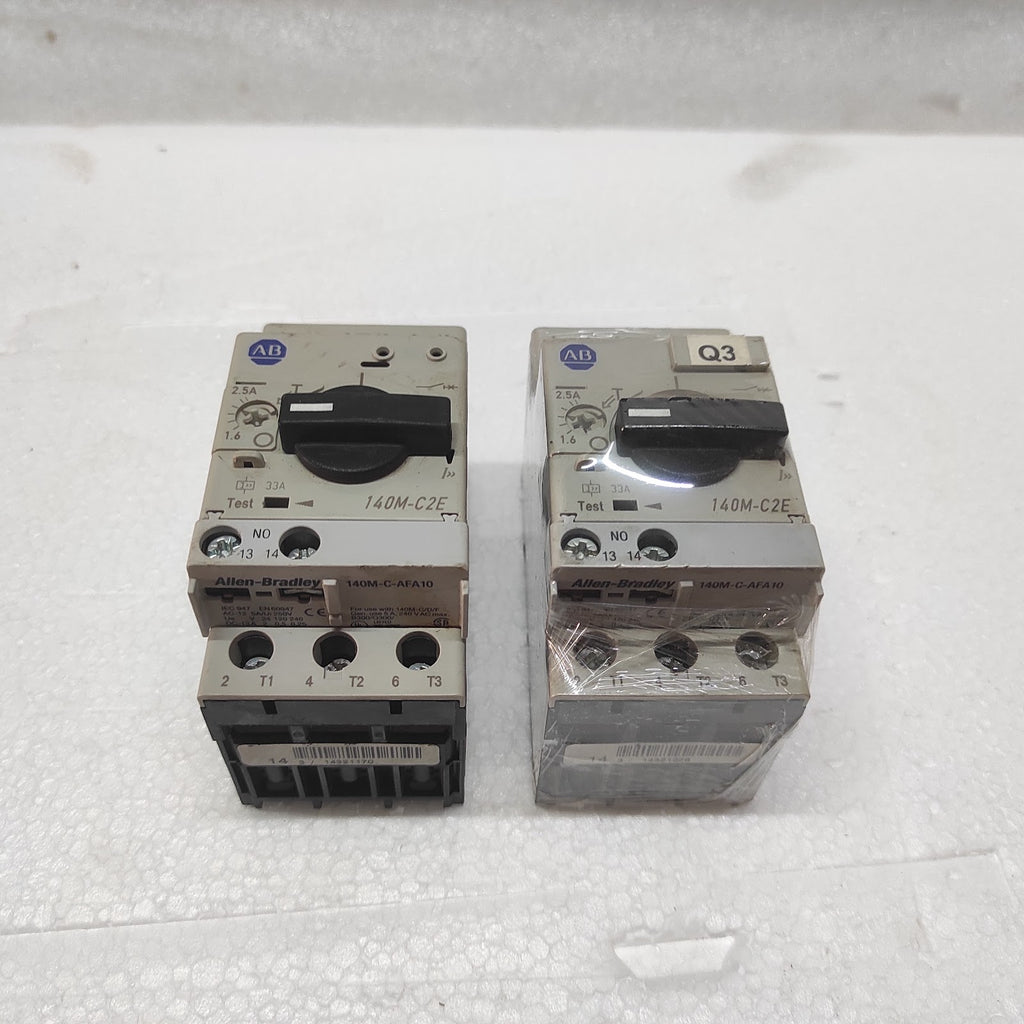ALLEN BRADLEY 140M-C2E-B25 CIRCUIT BREAKER MOTOR PROTECTION