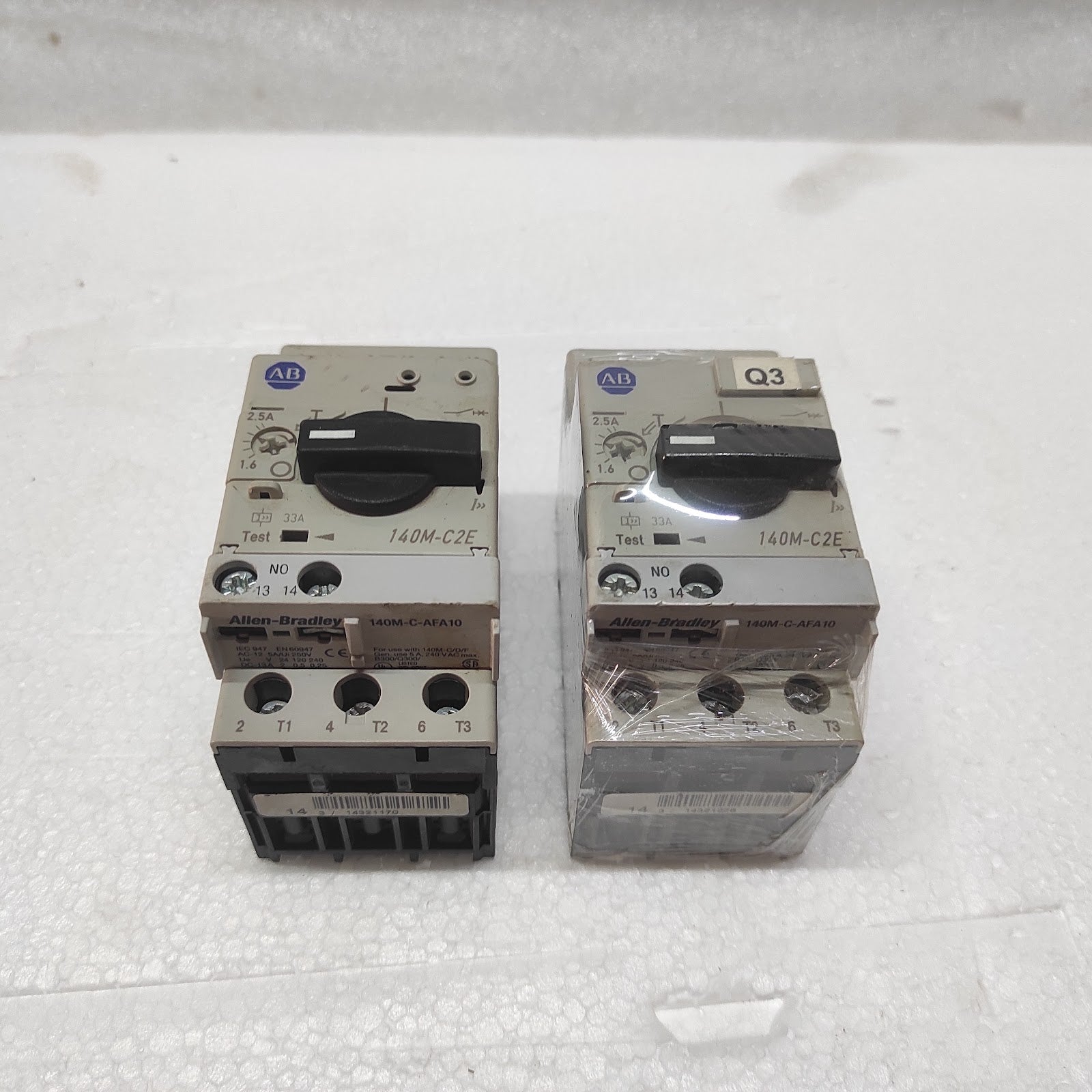 ALLEN BRADLEY 140M-C2E-B25 CIRCUIT BREAKER MOTOR PROTECTION