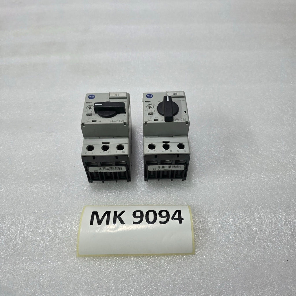 ALLEN BRADLEY 140M-C2E-C10 MOTOR PROTECTION CIRCUIT BREAKER 6.3–10A MPCB 100KA