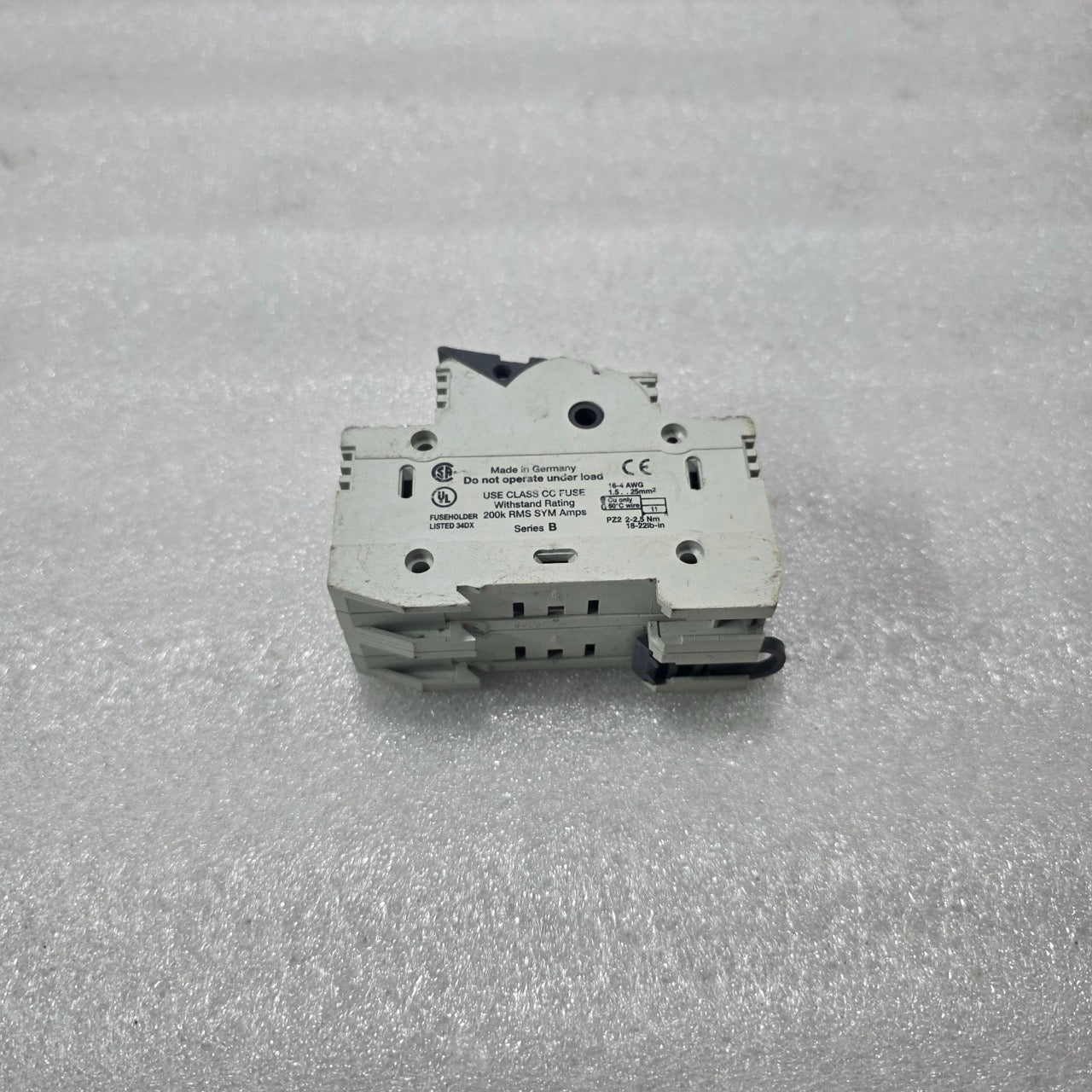 ALLEN BRADLEY 1492-FB2C30-L CLASS CC FUSE HOLDER 30A 600V 2 POLE