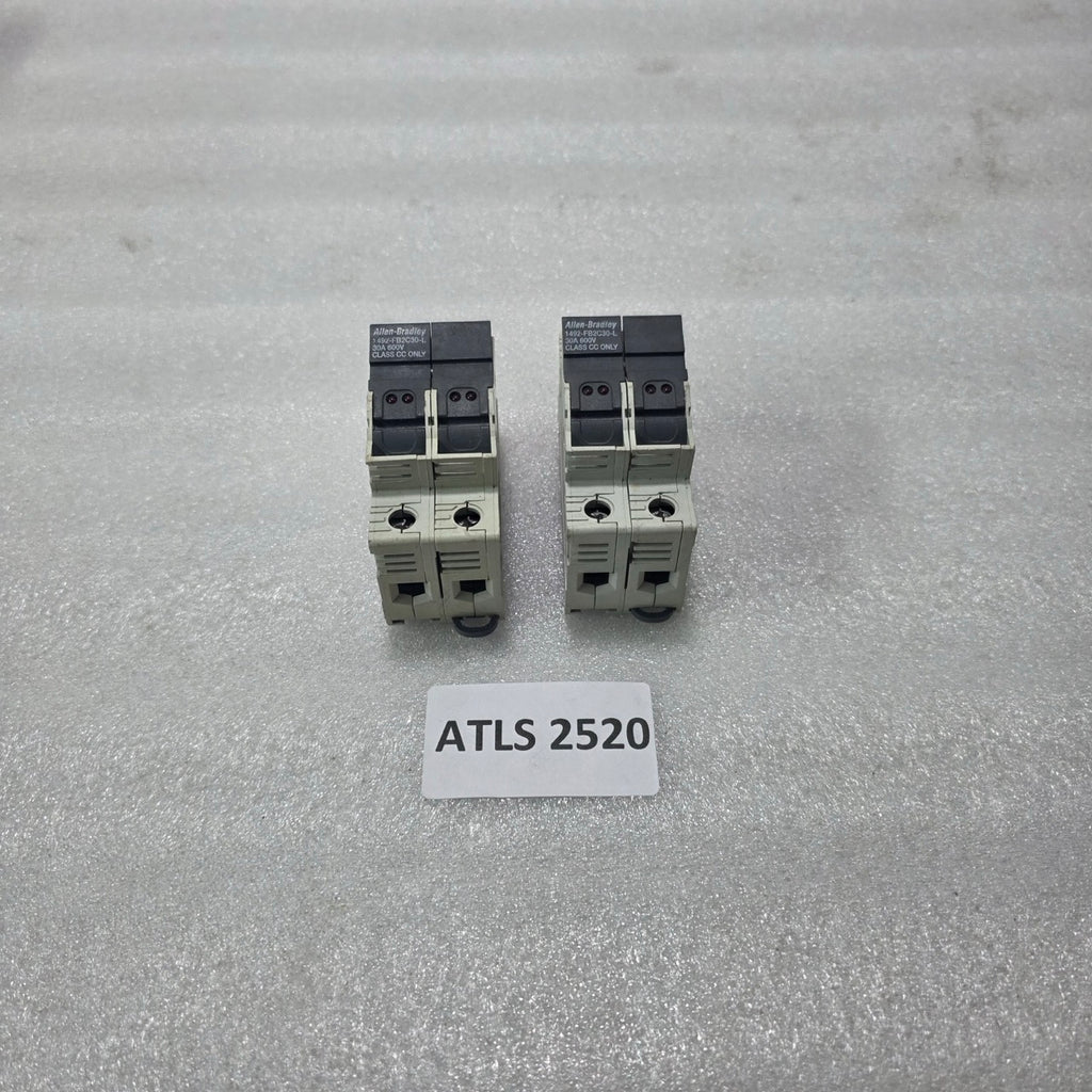 ALLEN BRADLEY 1492-FB2C30-L CLASS CC FUSE HOLDER 30A 600V 2 POLE