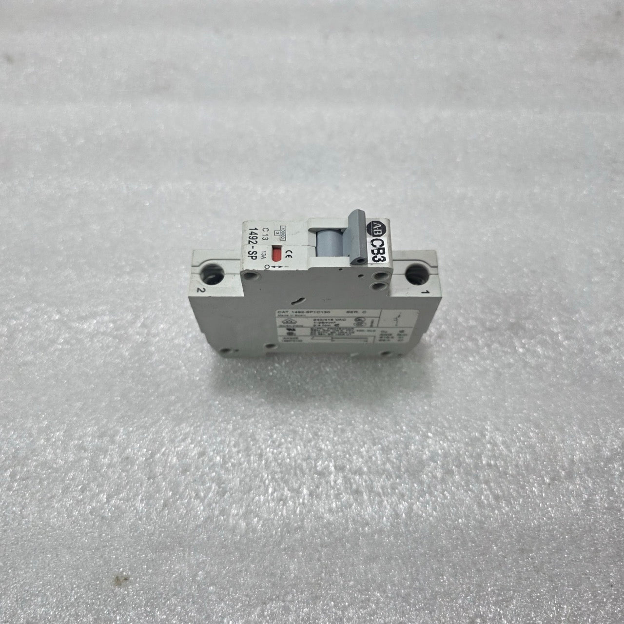 ALLEN BRADLEY 1492-SP1C130 C13 13A SINGLE POLE MINIATURE CIRCUIT BREAKER 240/415