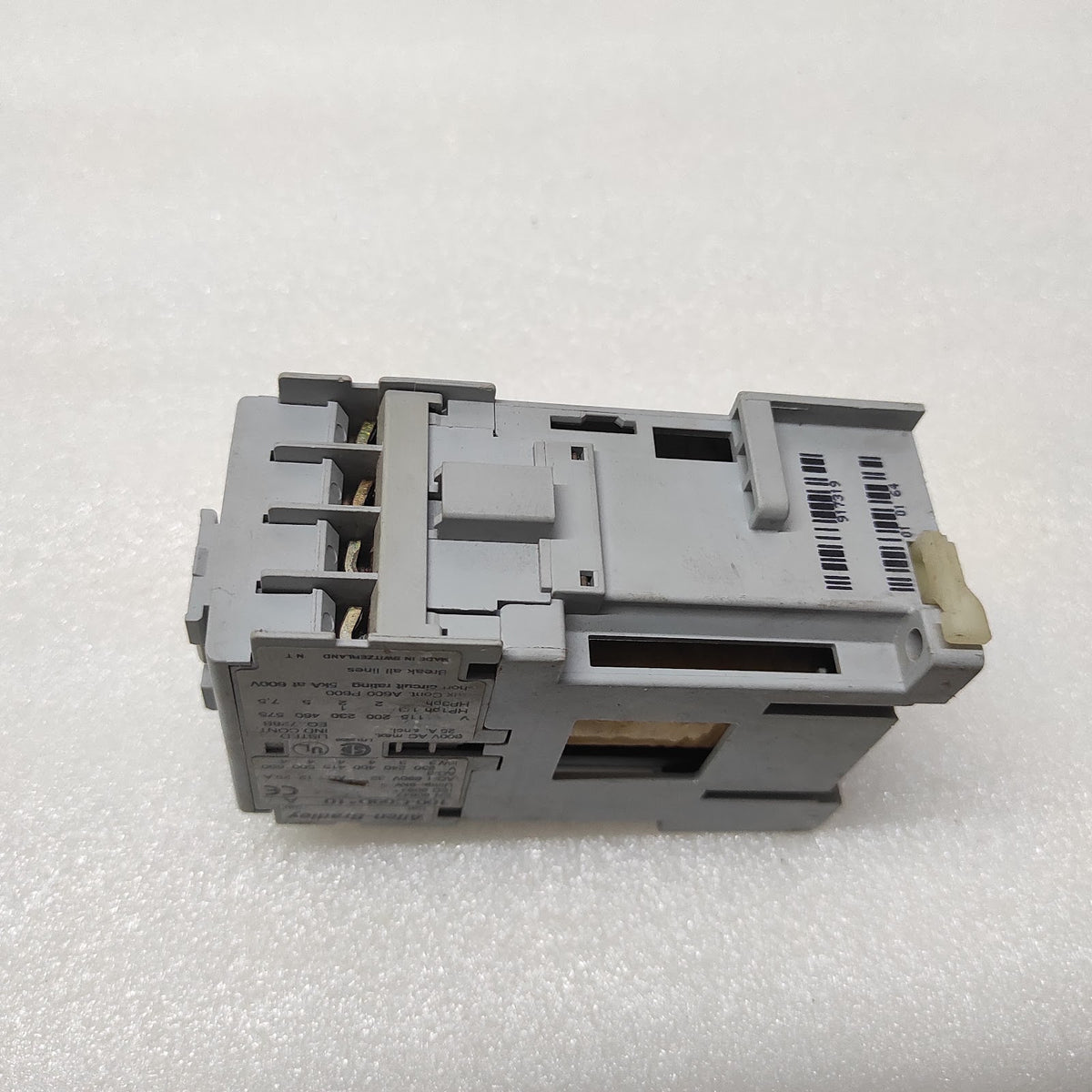 ALLEN BRADLEY CAT 100-C09D-10 MAGNETIC CONTACTOR COIL VOLTAGE 24VDC 100C09D10