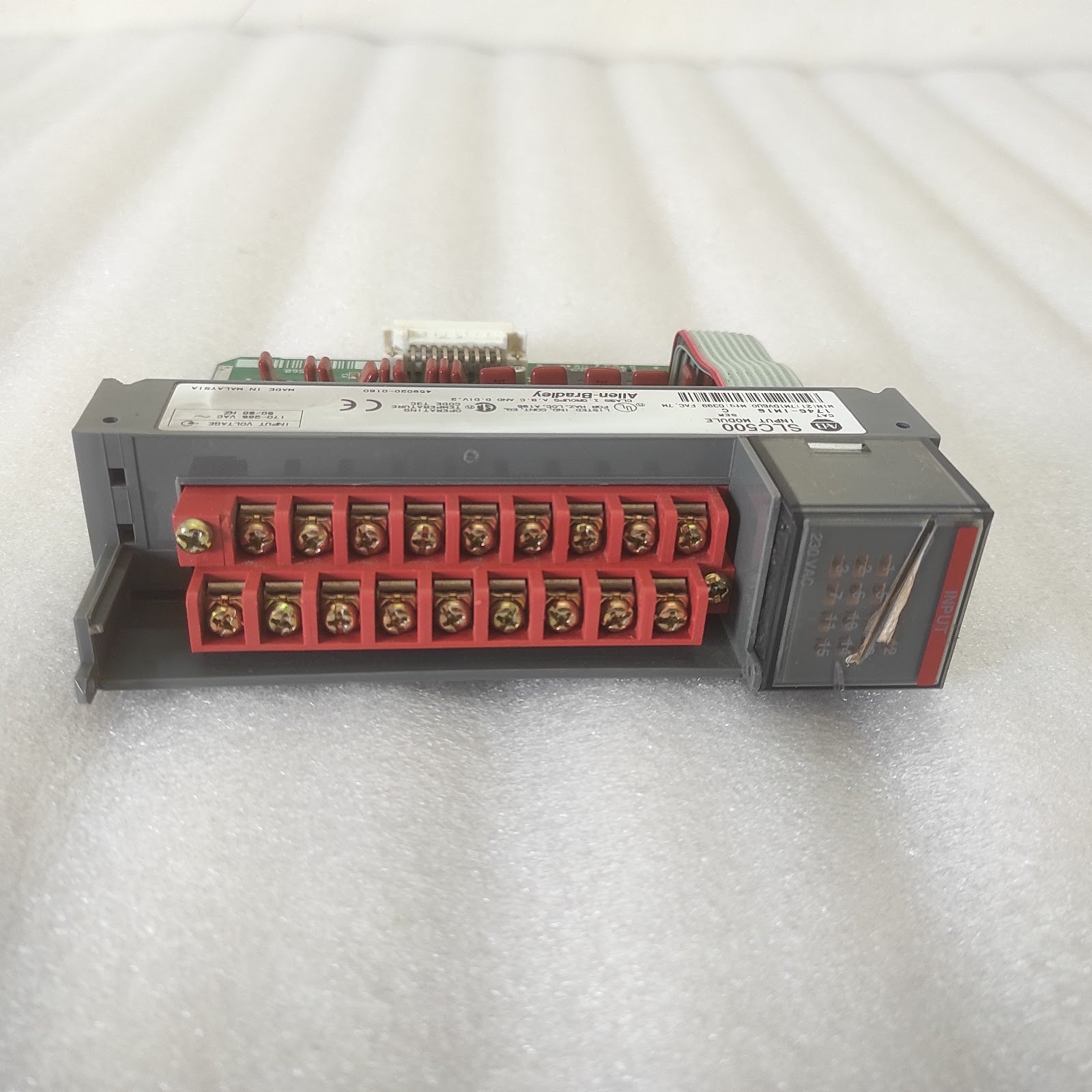 ALLEN BRADLEY CAT 1746-IM16 SLC500 INPUT MODULE