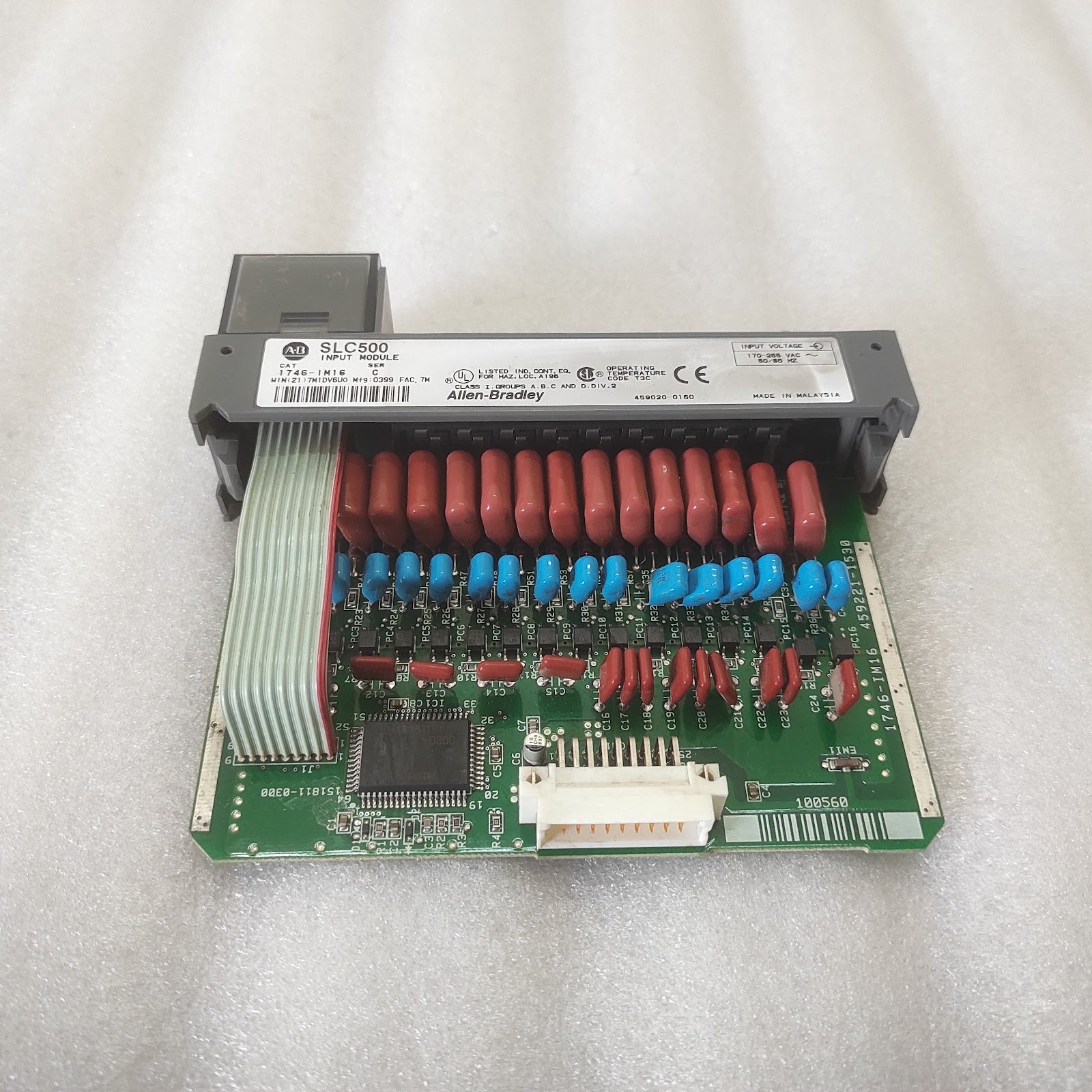 ALLEN BRADLEY CAT 1746-IM16 SLC500 INPUT MODULE