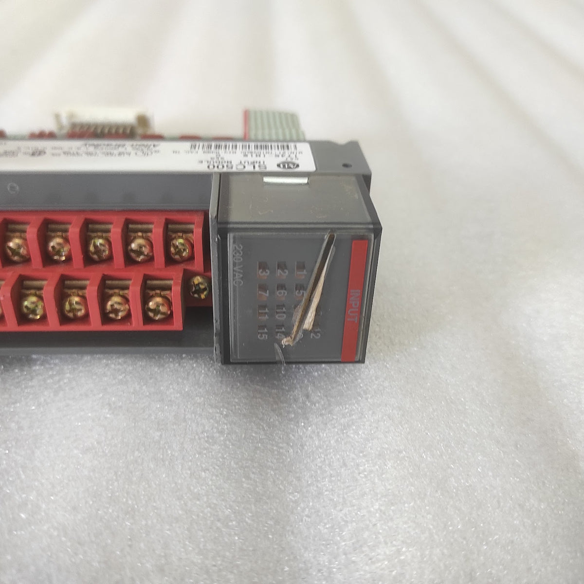 ALLEN BRADLEY CAT 1746-IM16 SLC500 INPUT MODULE