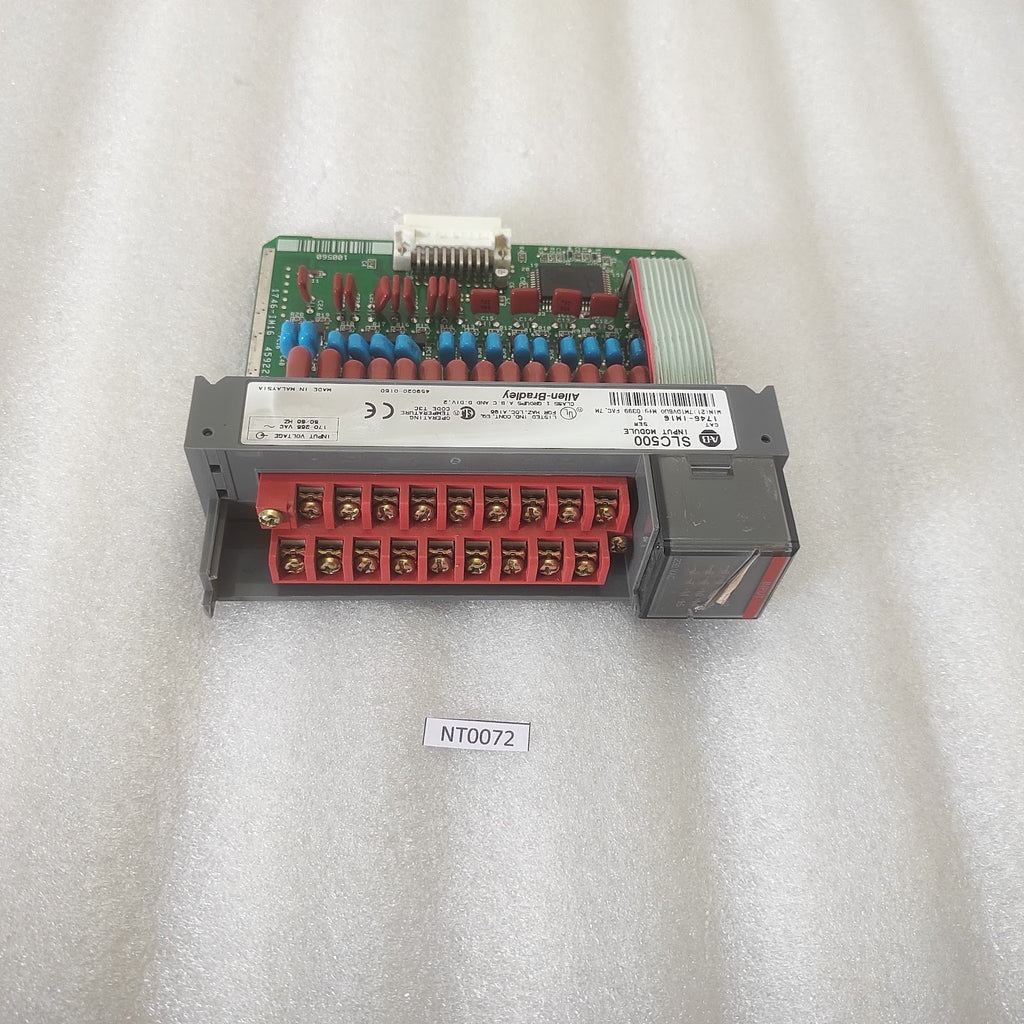 ALLEN BRADLEY CAT 1746-IM16 SLC500 INPUT MODULE