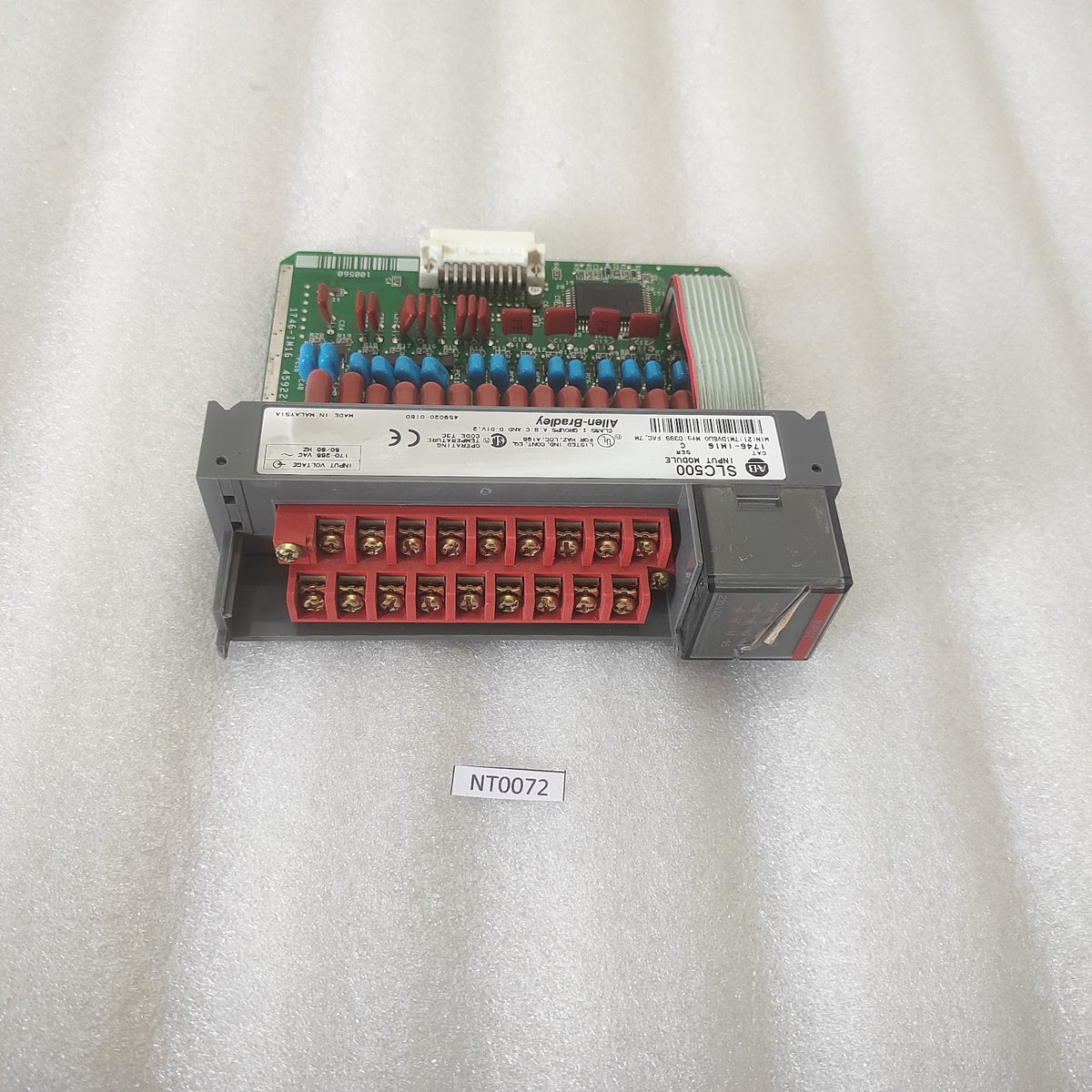 ALLEN BRADLEY CAT 1746-IM16 SLC500 INPUT MODULE