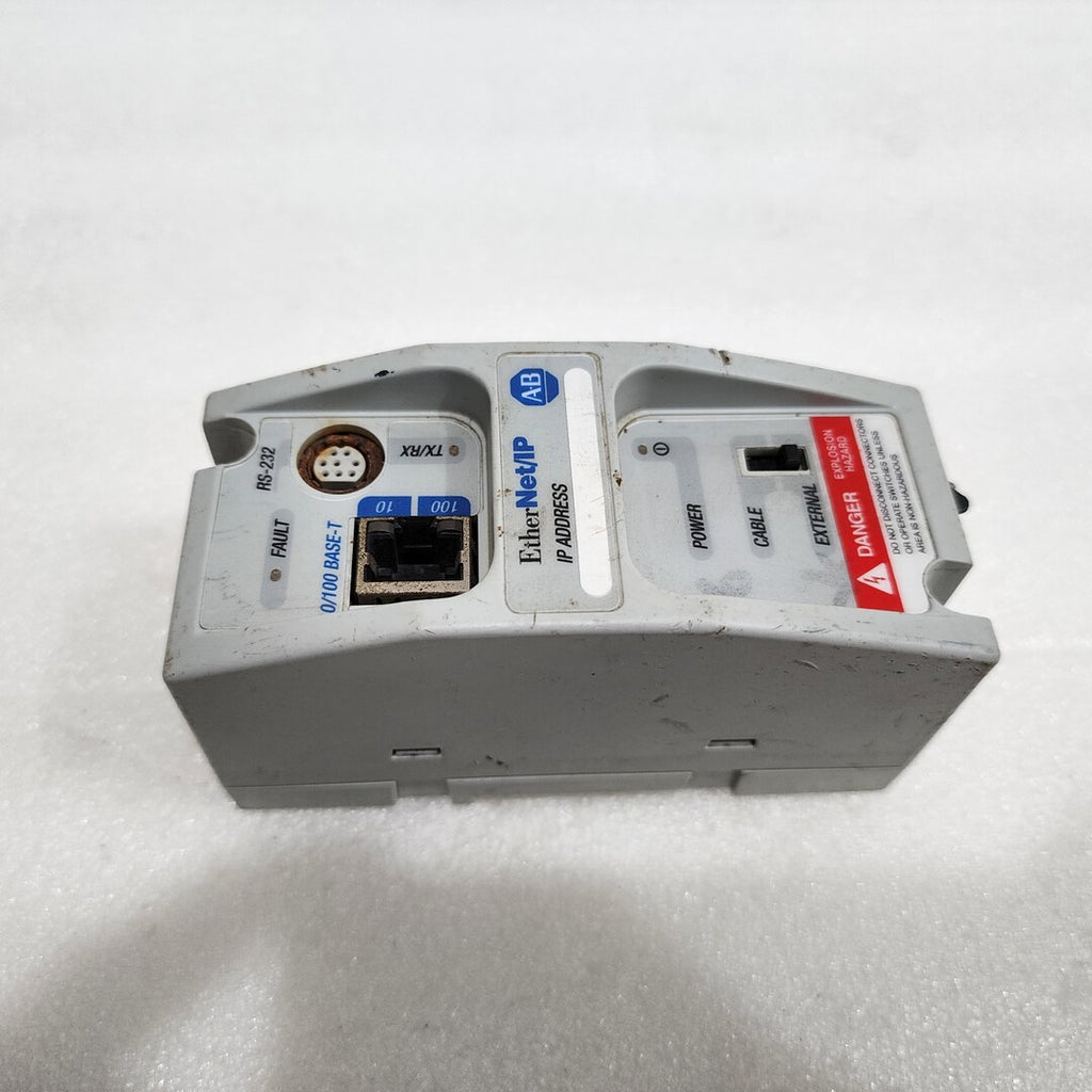 ALLEN BRADLEY CAT 1761-NET-ENI ETHERNET INTERFACE MODULE