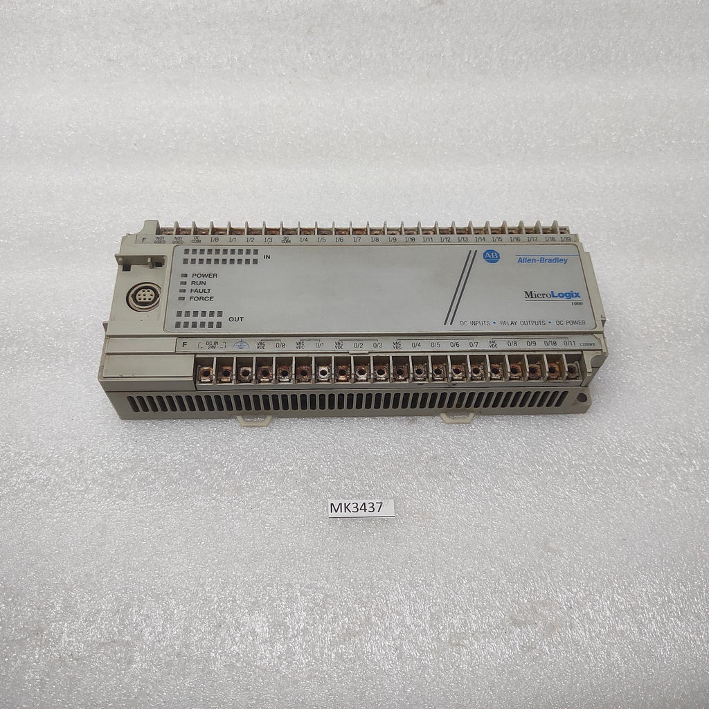 ALLEN BRADLEY MICROLOGIX 1000 CAT 1761-L32BWB DAMAGED