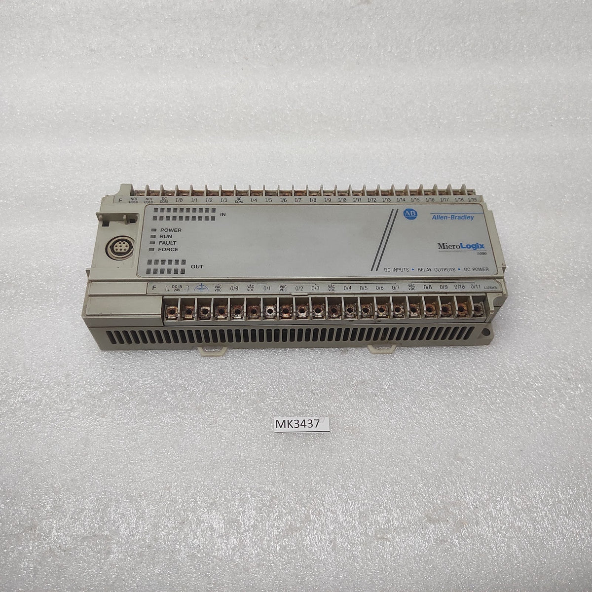 ALLEN BRADLEY MICROLOGIX 1000 CAT 1761-L32BWB DAMAGED