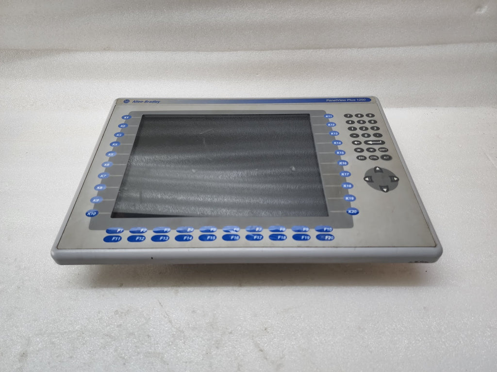 ALLEN B PANELVIEW PLUS 1250 CAT 2711P-RP2 24VDC CAT 2711P-RDK12C