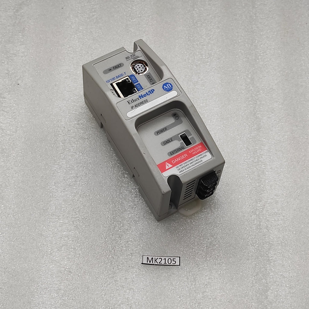 ALLEN BRADLEY 1761-NET-ENI ETHERNET INTERFACE MODULE NWB