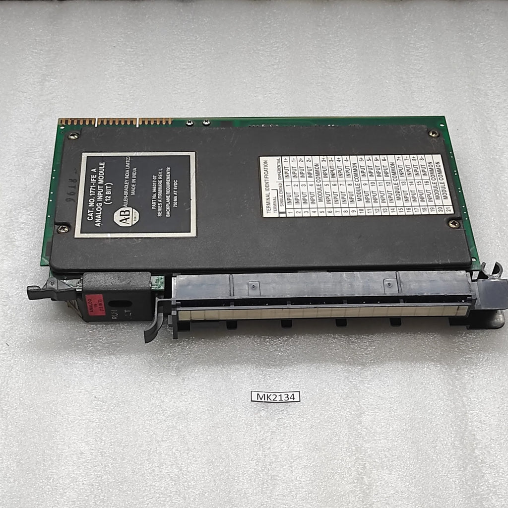 ALLEN BRADLEY 1771-IFE ANALOG INPUT MODULE 966317-07