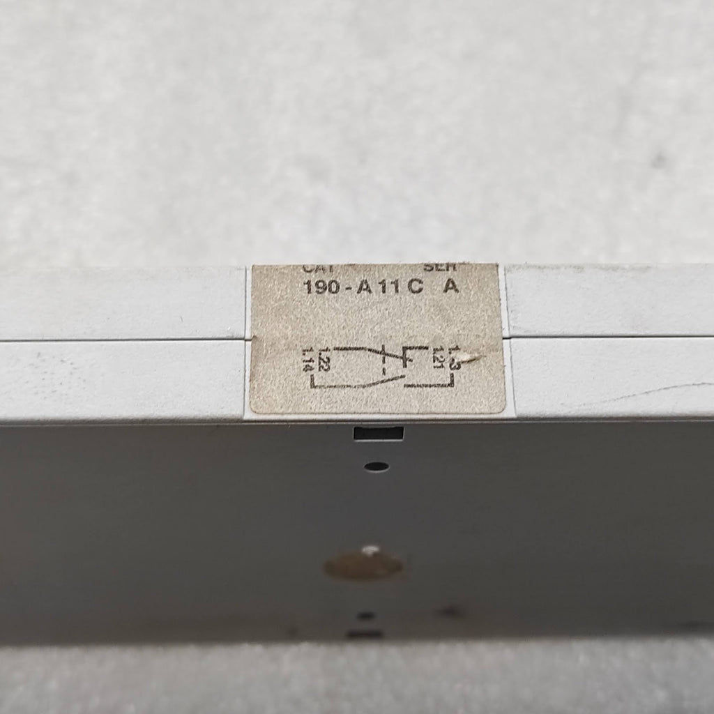 ALLEN BRADLEY 190-A11C AUXILIARY CONTACT