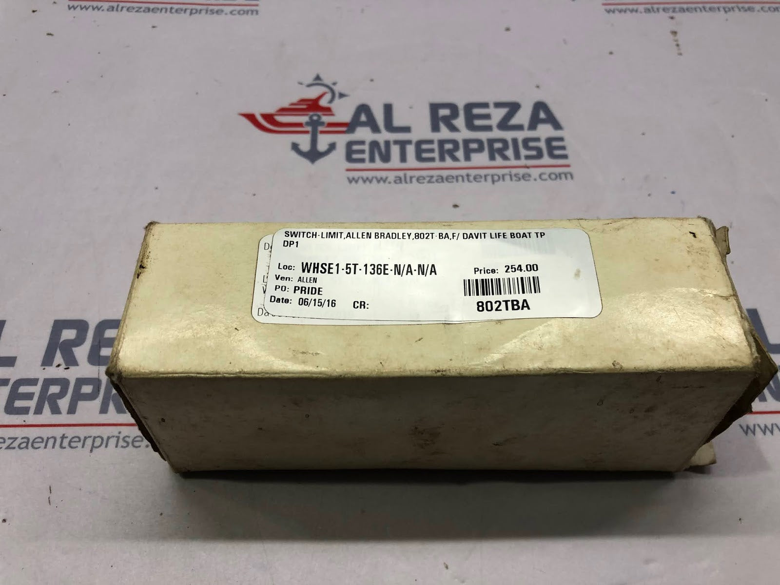 ALLEN BRADLEY 802T-BA LIMIT SWITCH