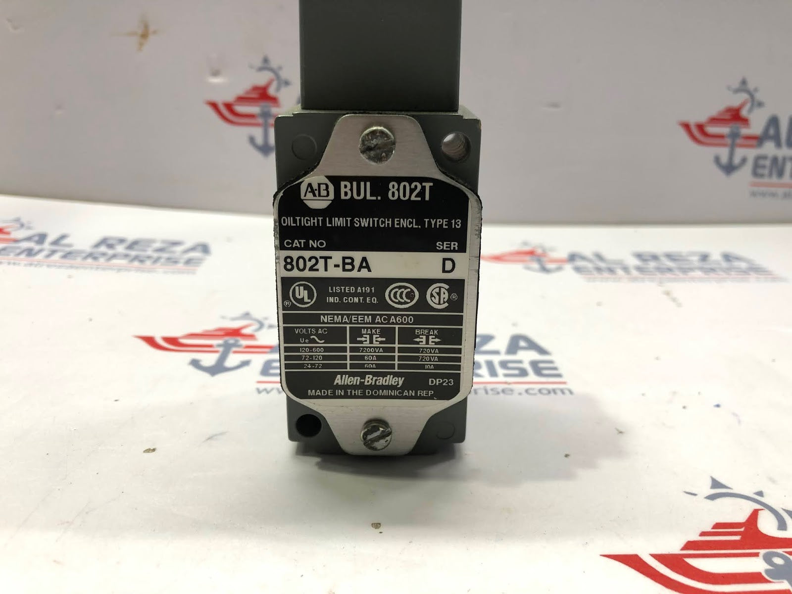 ALLEN BRADLEY 802T-BA LIMIT SWITCH