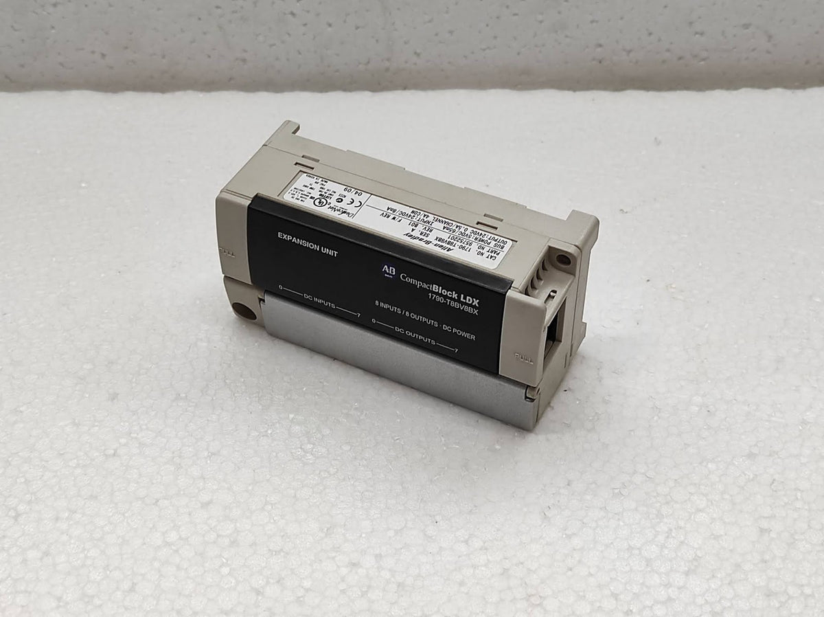 Allen Bradley CAT 1790-T8BV8BX Compact Block LDX Expansion Unit