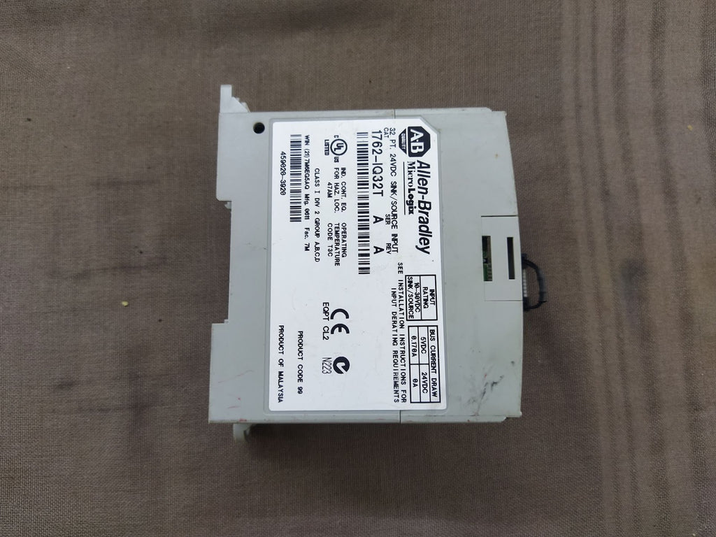 Allen Bradley Micro Logix CAT 1762-IQ32T Expansion I/O Module