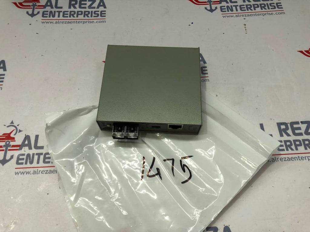 ALLIED TELESIS AT-MC116XL 10/100M AUTO-NEGOTIATION MEDIA CONVERTER 12VDC