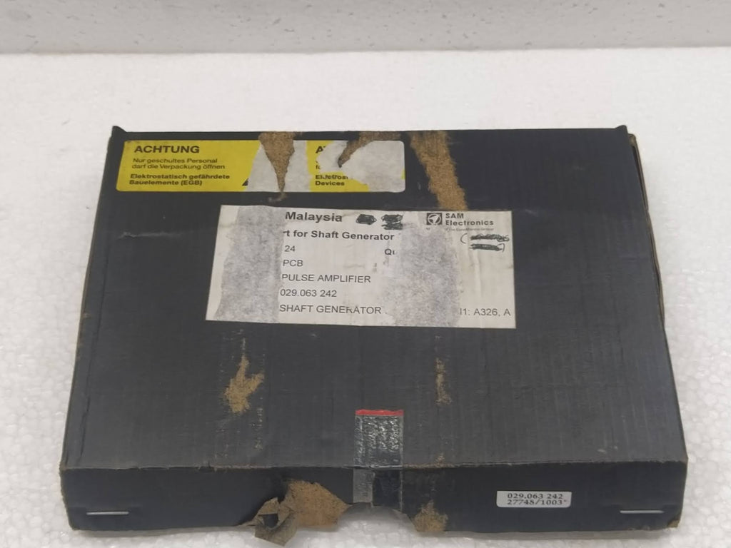 ALSTOM 029.063 242 Pulse Amplifier 029 063 242 SAM Electronics