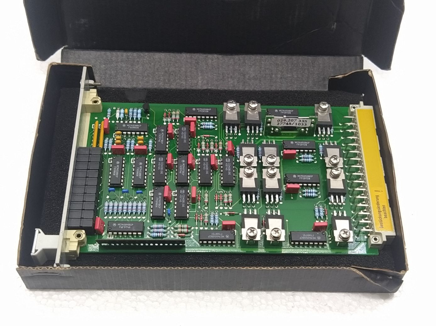 ALSTOM 029.063 242 Pulse Amplifier 029 063 242 SAM Electronics