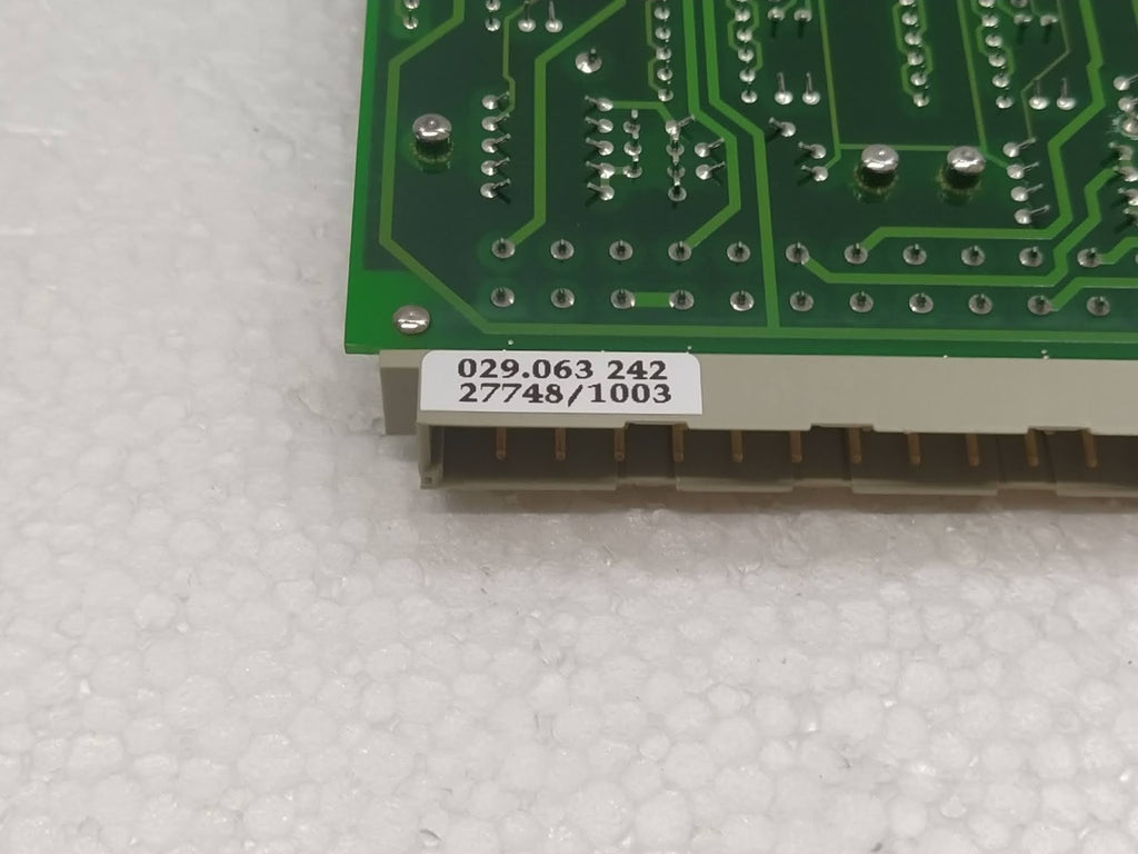 ALSTOM 029.063 242 Pulse Amplifier 029 063 242 SAM Electronics
