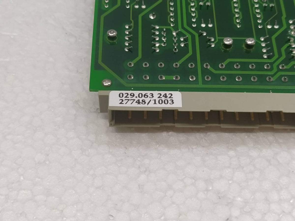 ALSTOM 029.063 242 Pulse Amplifier 029 063 242 SAM Electronics