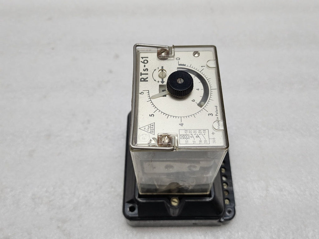 ALSTOM RTS-61 TIME RELAY 220V