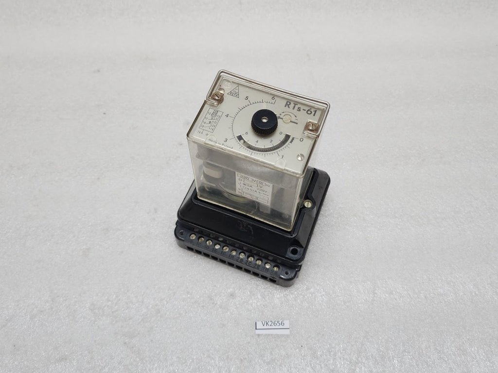 ALSTOM RTS-61 TIME RELAY 220V