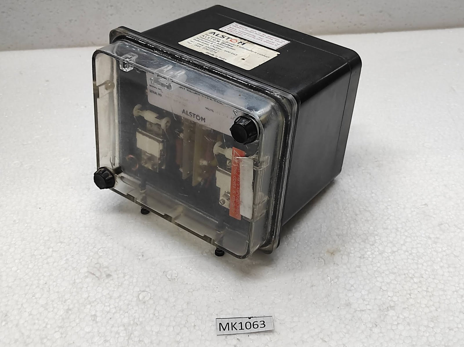 Alstom Auxiliary Relay VAA23ZG8507F(M) 110-250V AC/DC