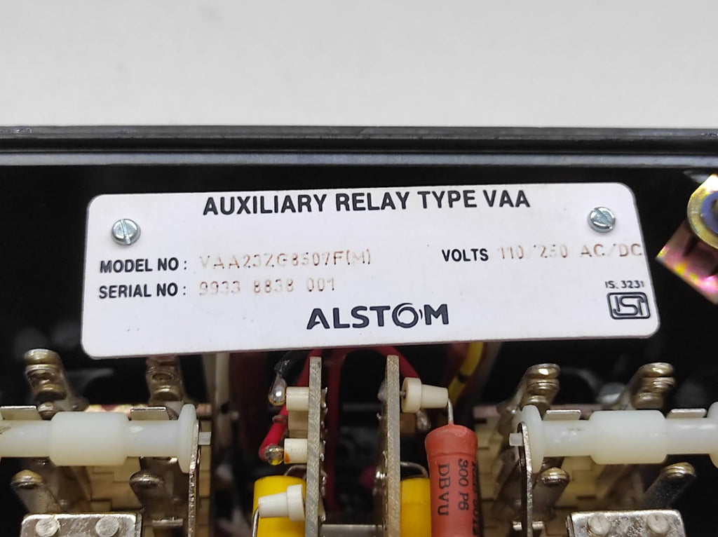 Alstom Auxiliary Relay VAA23ZG8507F(M) 110-250V AC/DC