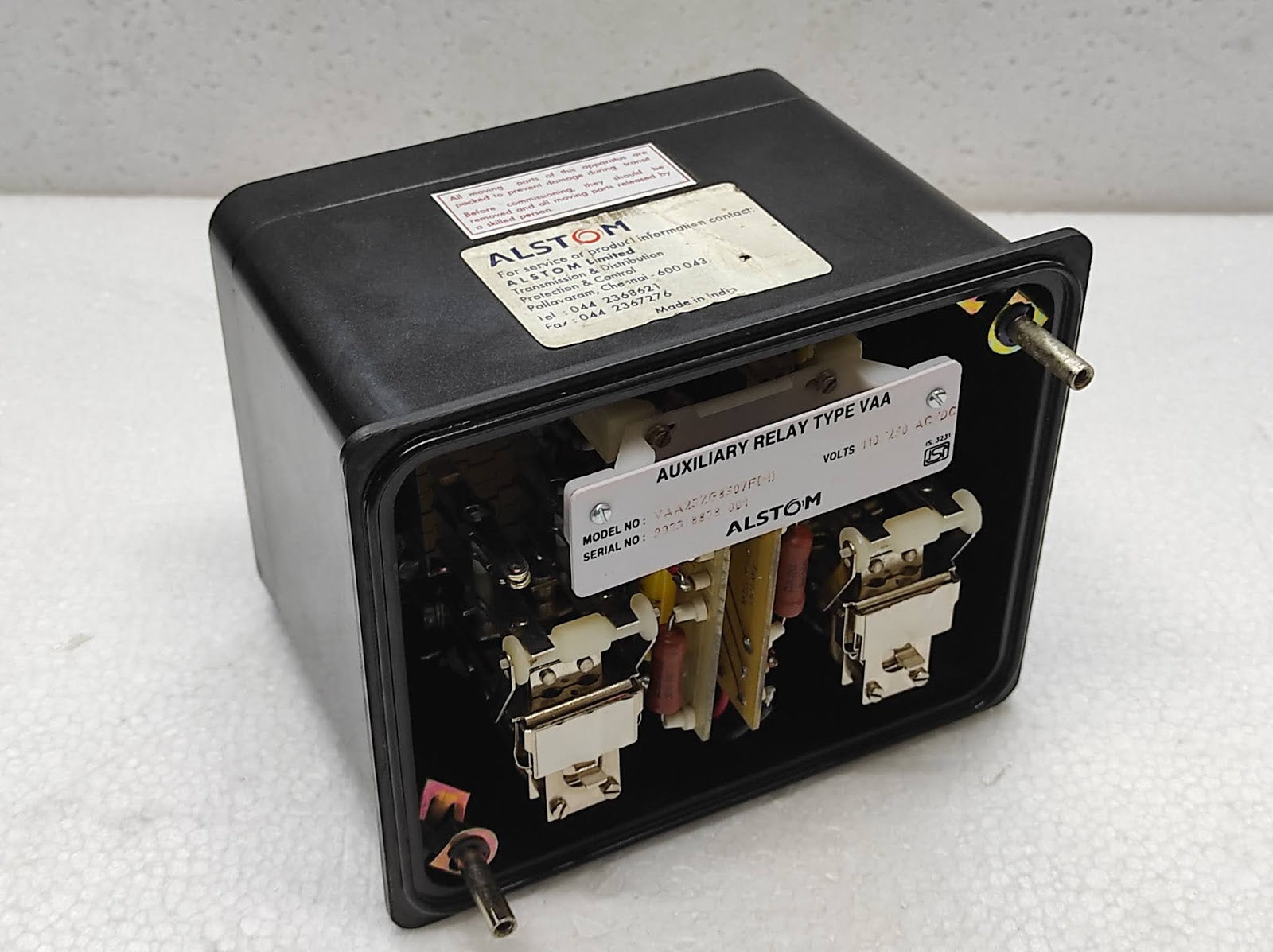 Alstom Auxiliary Relay VAA23ZG8507F(M) 110-250V AC/DC