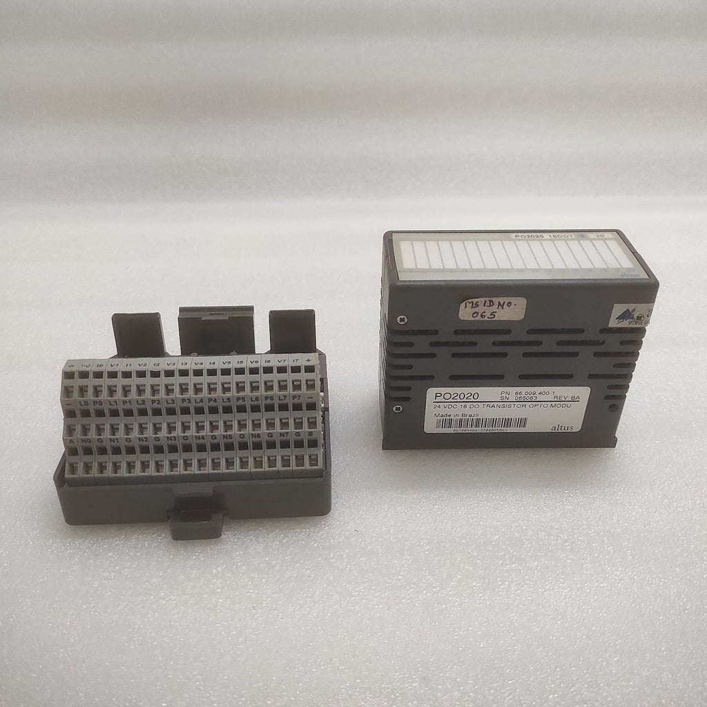 ALTUS PO2020 24 VDC 16 DO TRANSISTOR OPTO MODULE 66.009.400-1