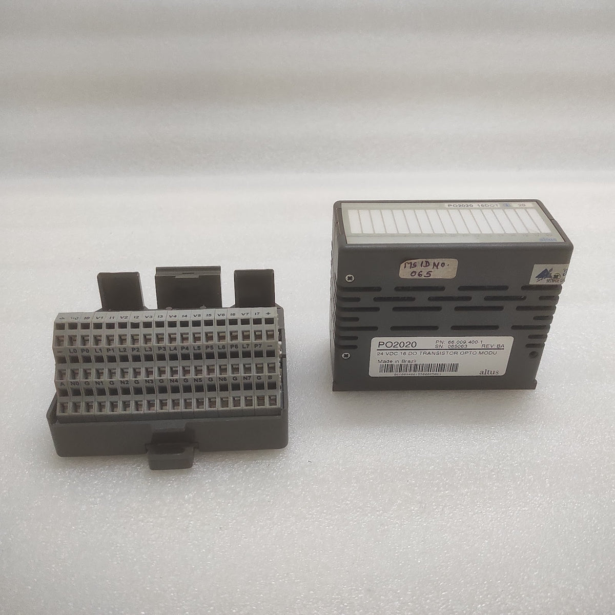 ALTUS PO2020 24 VDC 16 DO TRANSISTOR OPTO MODULE 66.009.400-1