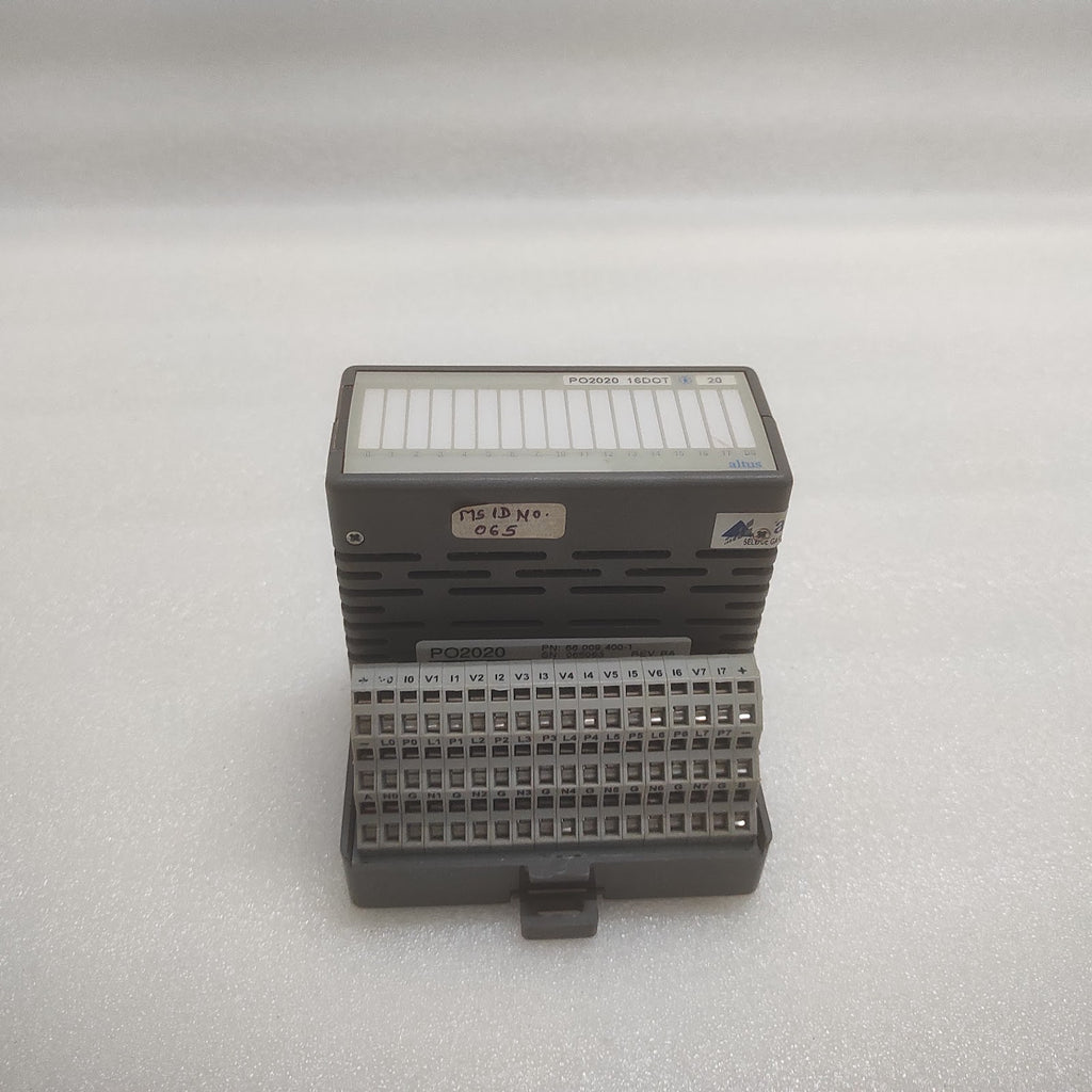 ALTUS PO2020 24 VDC 16 DO TRANSISTOR OPTO MODULE 66.009.400-1