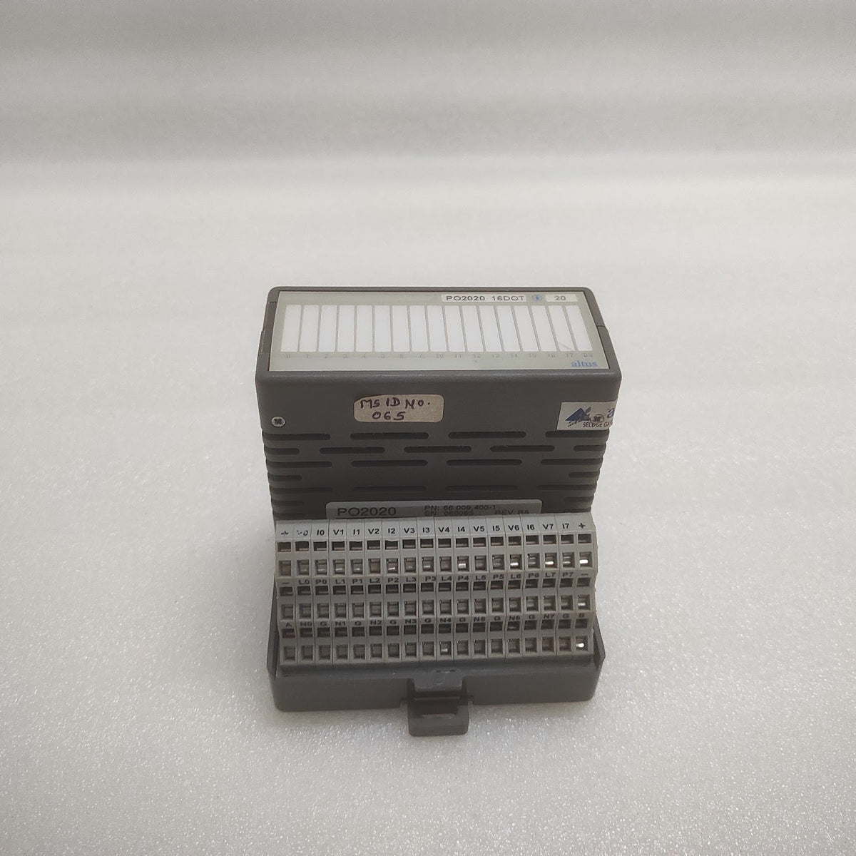 ALTUS PO2020 24 VDC 16 DO TRANSISTOR OPTO MODULE 66.009.400-1