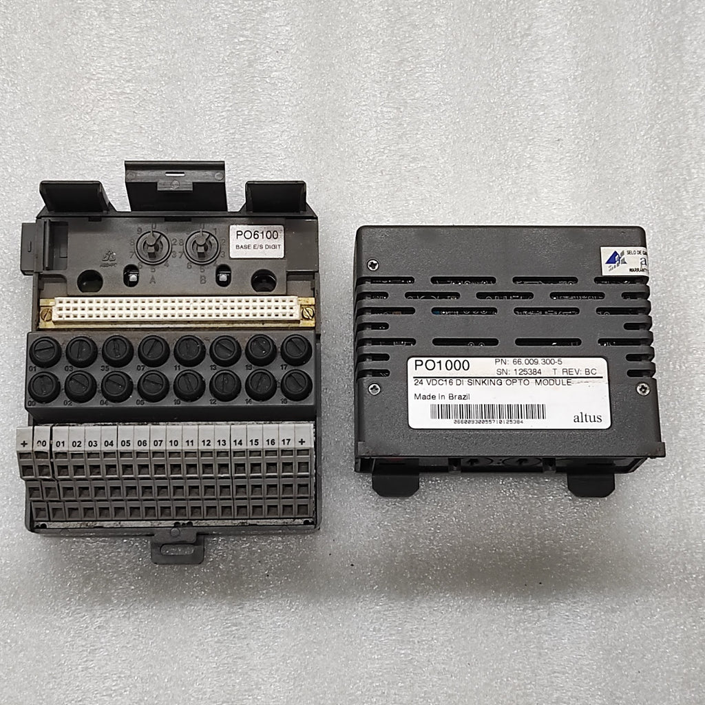 ALTUS PO1000 24VDC 16-DI SINKING OPTO MODULE 66.009.300-5