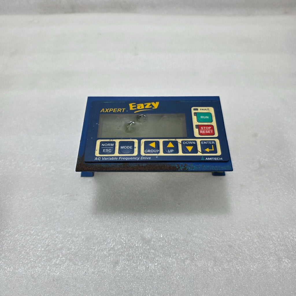 AMTECH AXPERT EAZY VFD KEYPAD PANEL | AC VARIABLE FREQUENCY DRIVE OPERATOR INTER