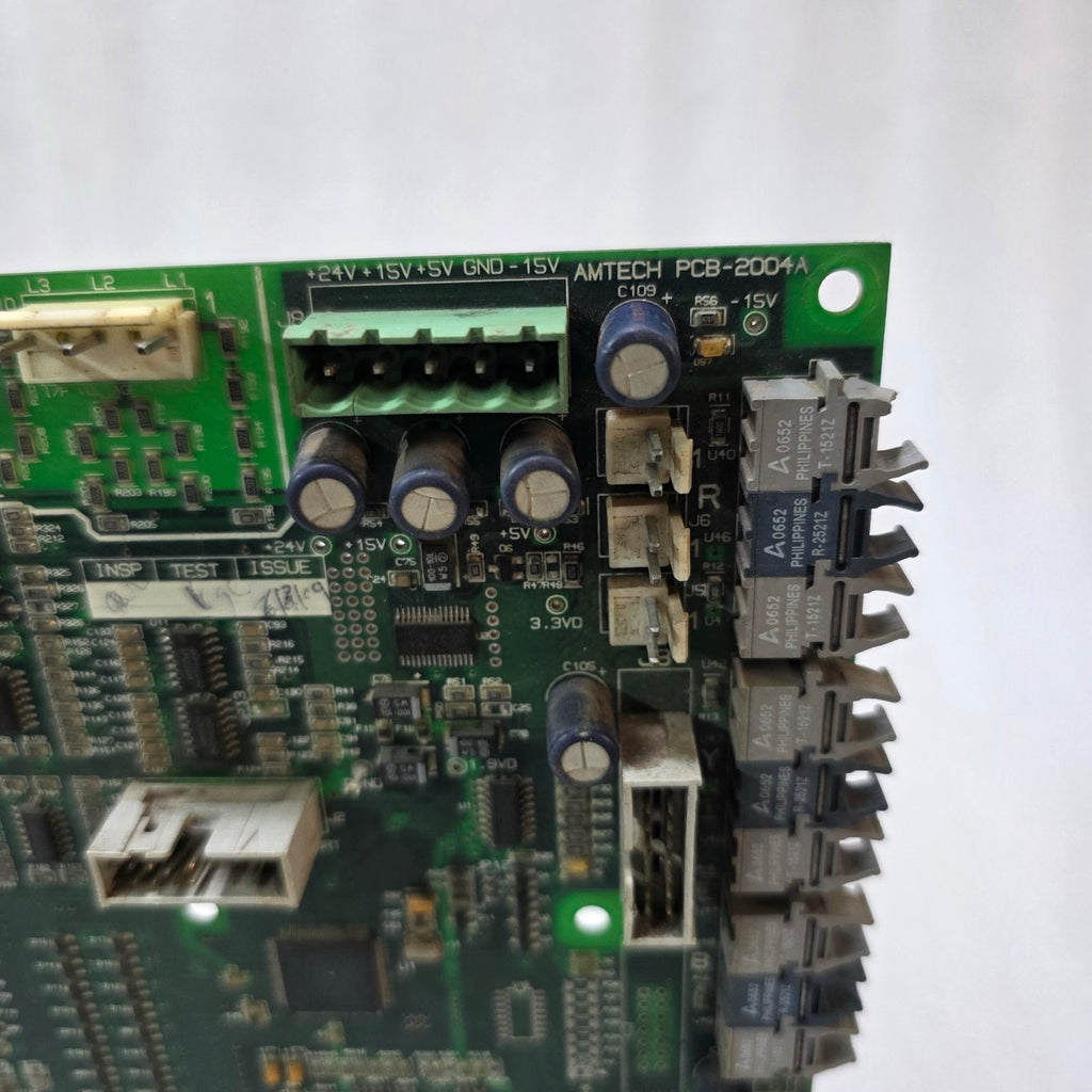 AMTECH PCB-2004A INDUSTRIAL CONTROL PRINTED CIRCUIT BOARD (C-28122805)
