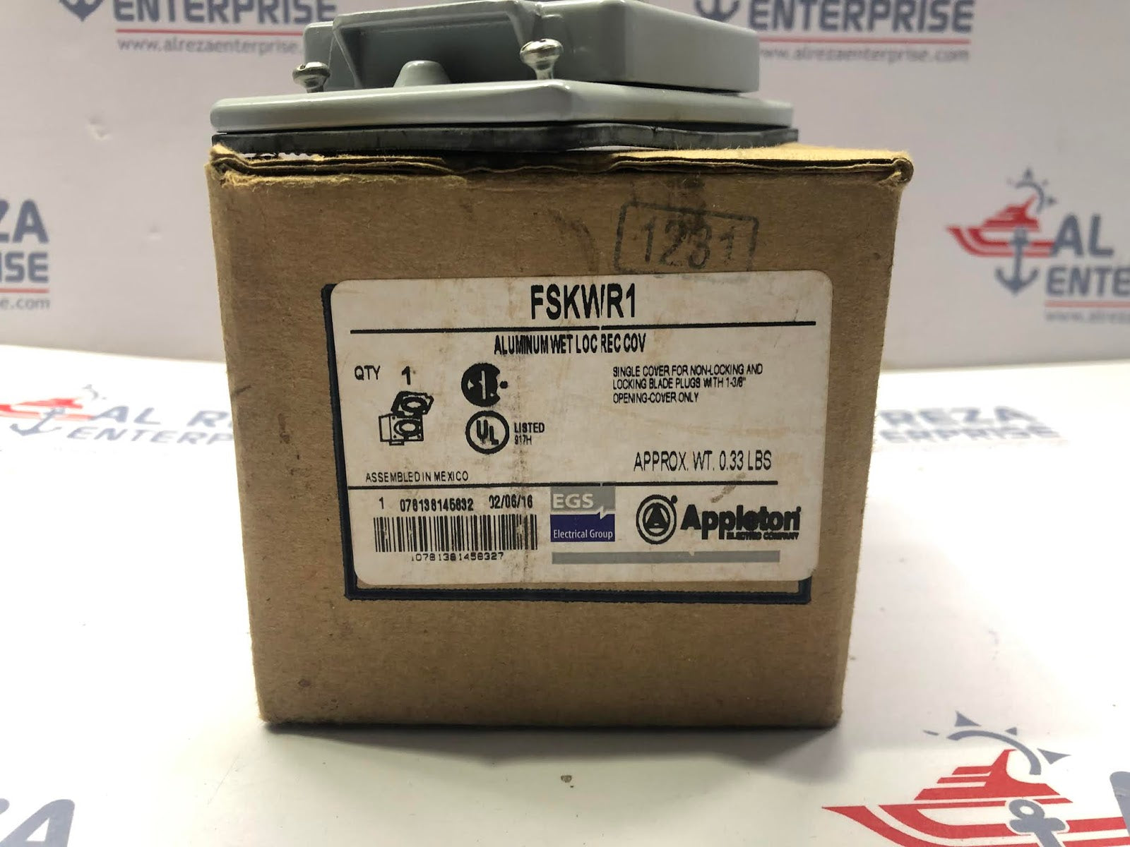 APPLETON FSKWR1 ALUMINUM WET LOC