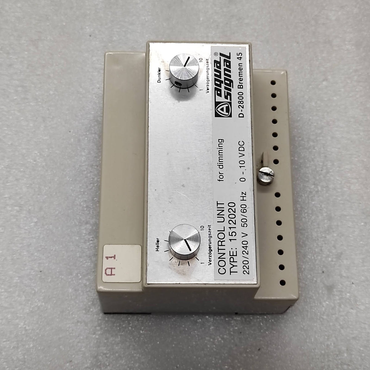 AQUA SIGNAL 1512020 CONTROL UNIT 220-240V