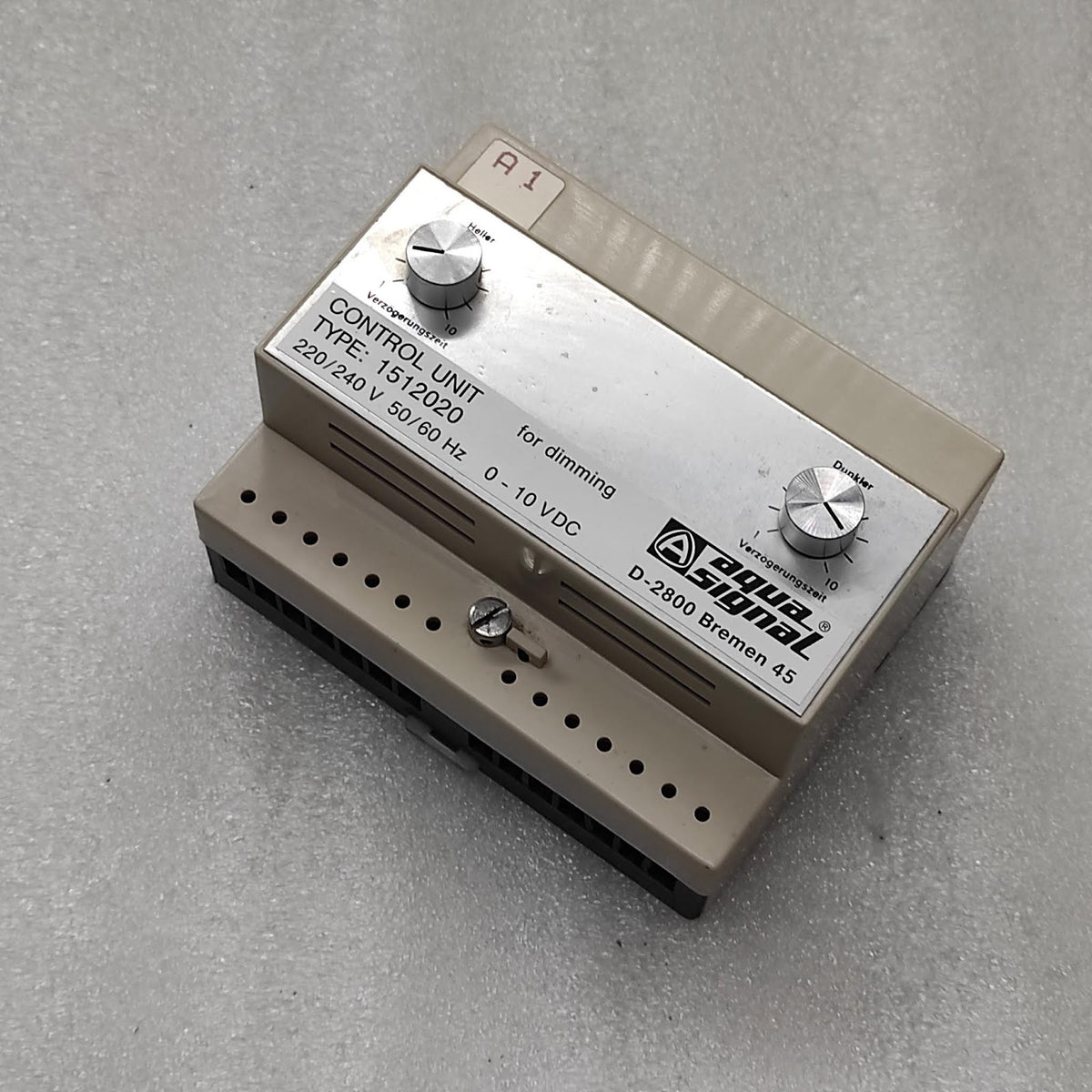 AQUA SIGNAL 1512020 CONTROL UNIT 220-240V
