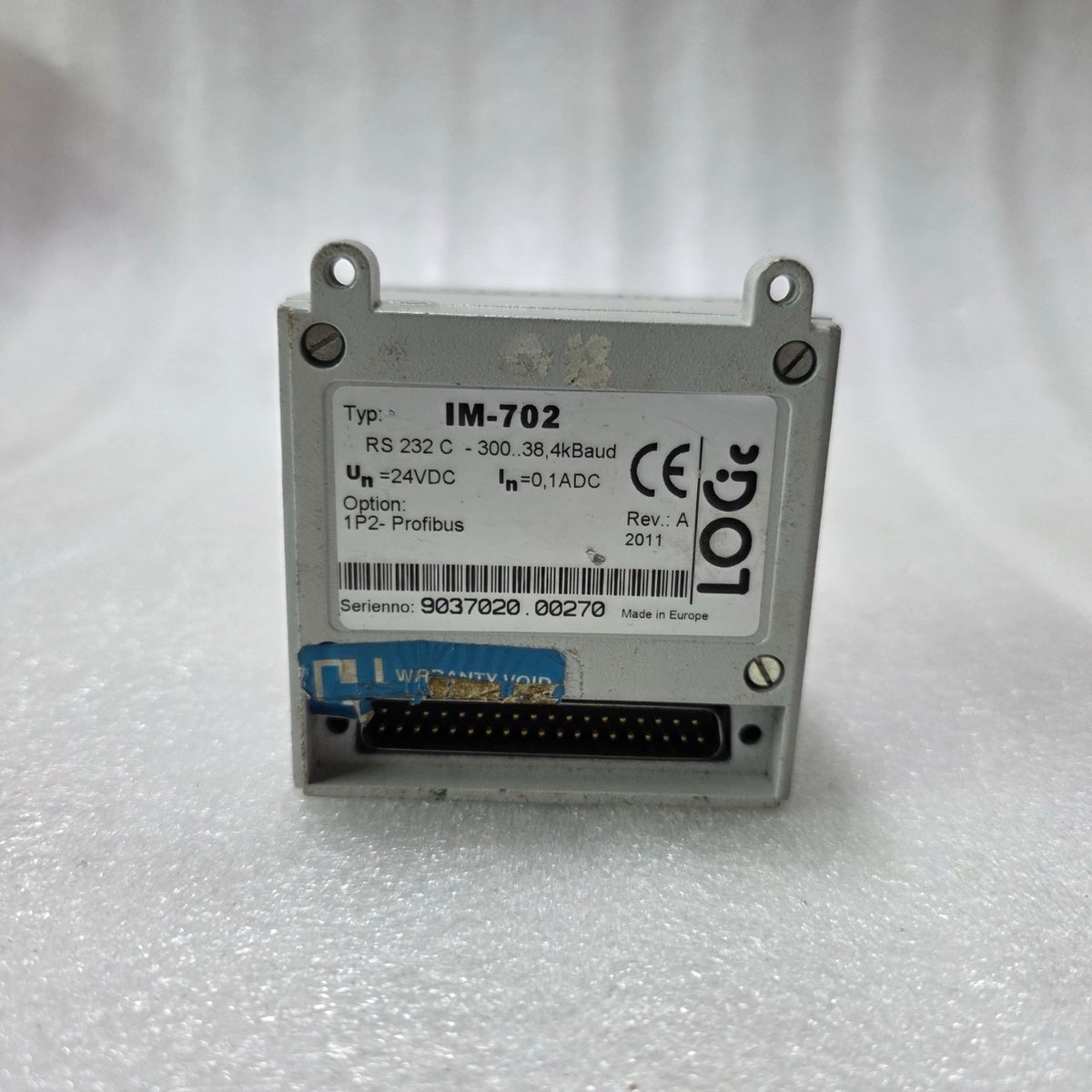 ARTISYS LOGIC IM-702 RS232C PROFIBUS INTERFACE MODULE 24VDC INDUSTRIAL CONTROLLE