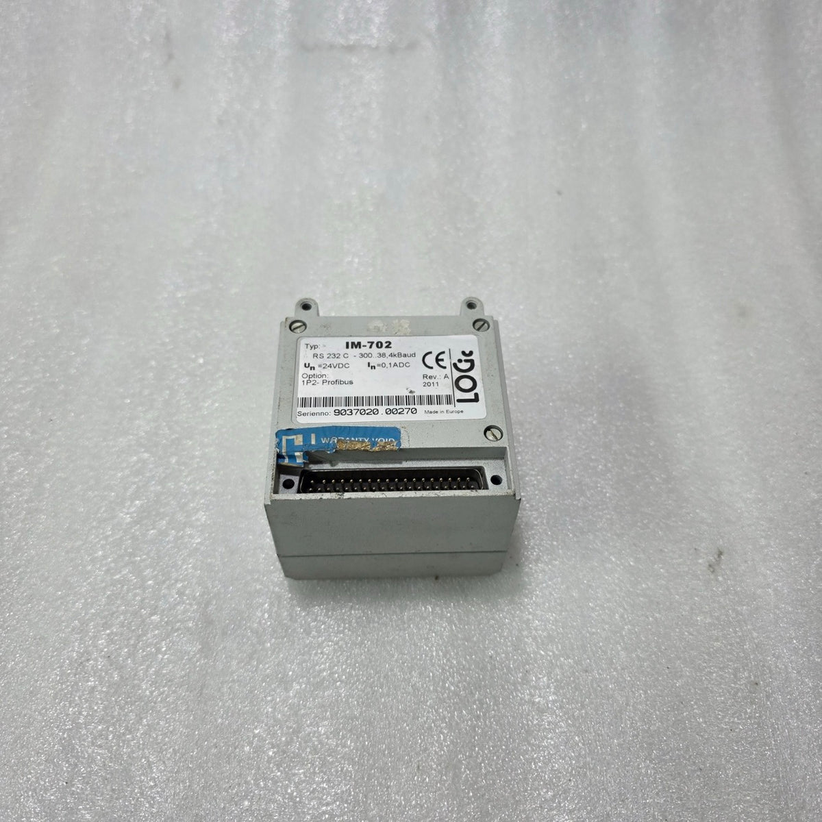 ARTISYS LOGIC IM-702 RS232C PROFIBUS INTERFACE MODULE 24VDC INDUSTRIAL CONTROLLE