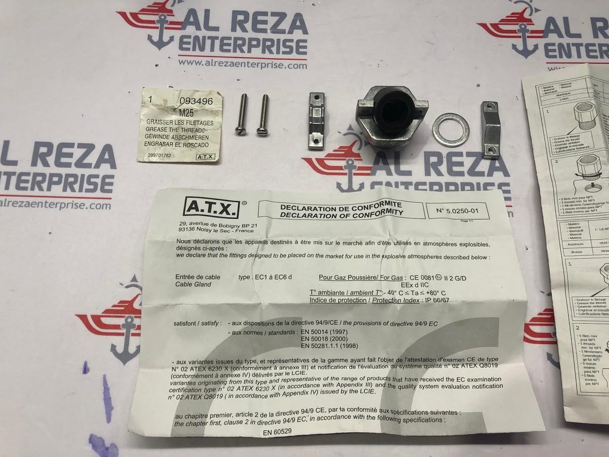 ATX 093496 M25 PE INTEGRE M25 LOT OF 2 UNIT