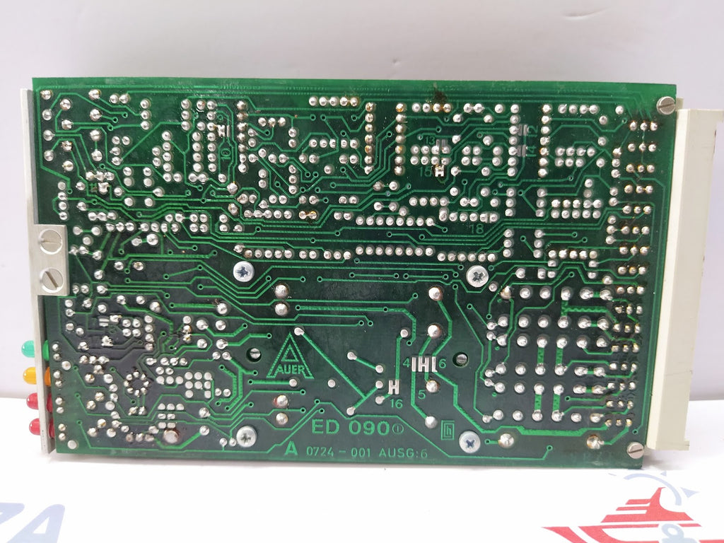 AUER ED 090 ASSY NO A 0724-001 AUSG-6 SMD ALARM CONTROLLER CARD