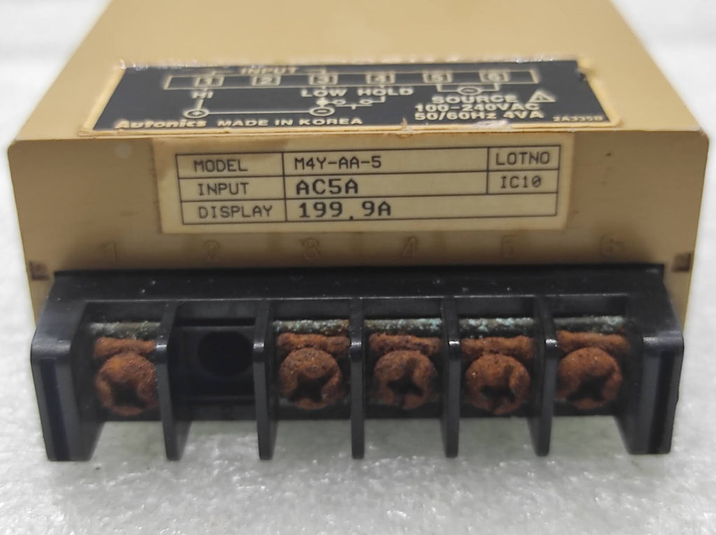 AUTONICS M4Y-AA-5 DIGITAL PANEL METER